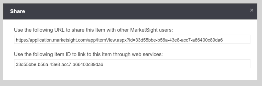 Embedding MarketSight Exhibits 7