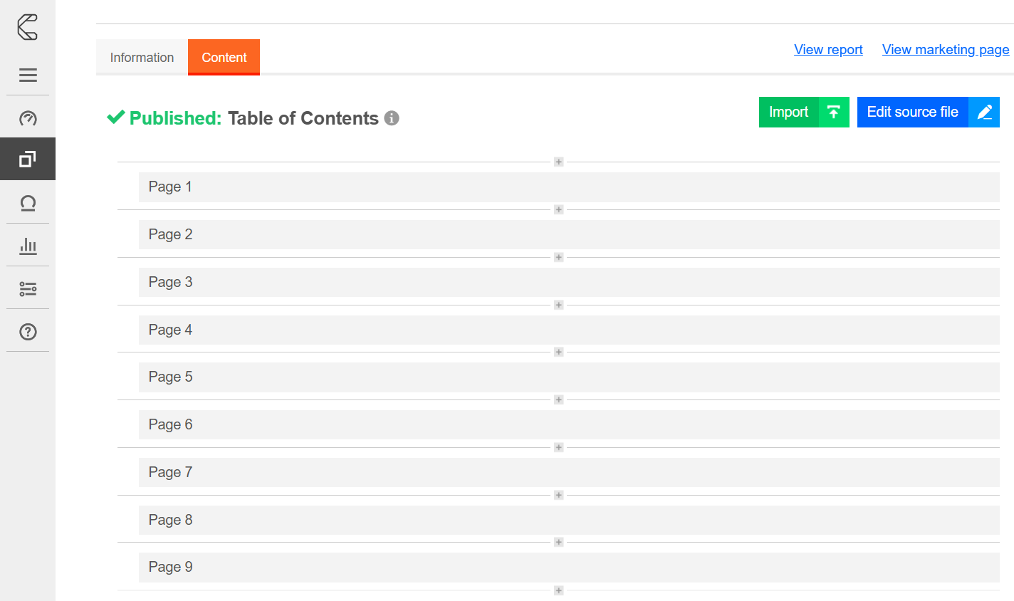 How to import content into the Content Catalyst platform