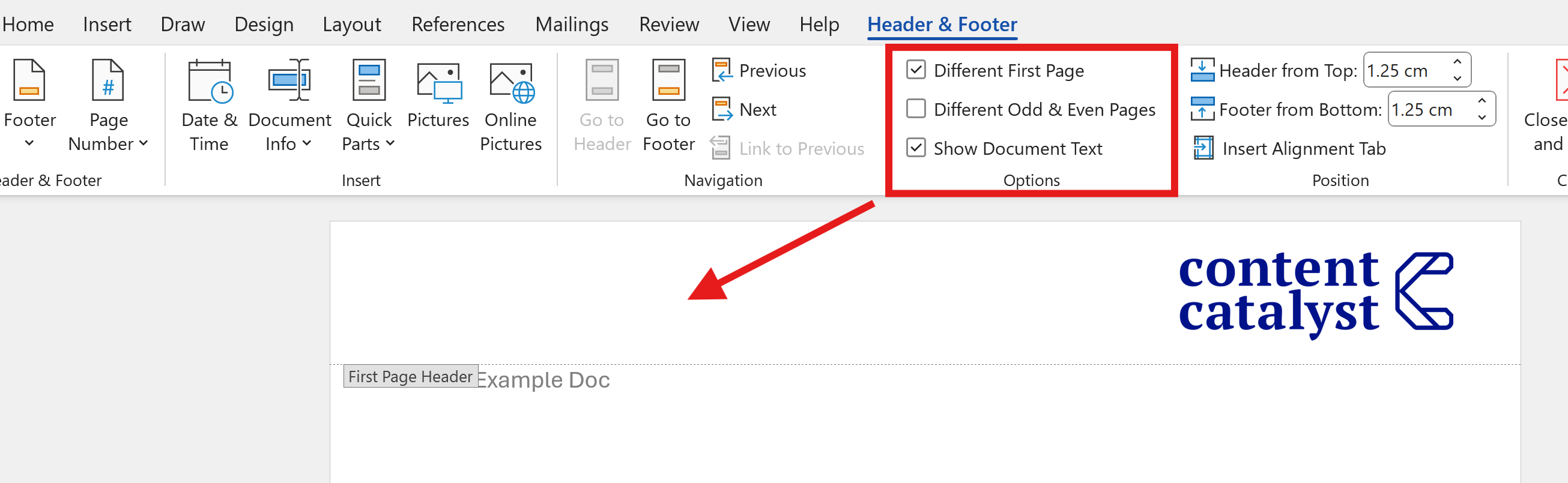 Customizable Microsoft Word Export Templates