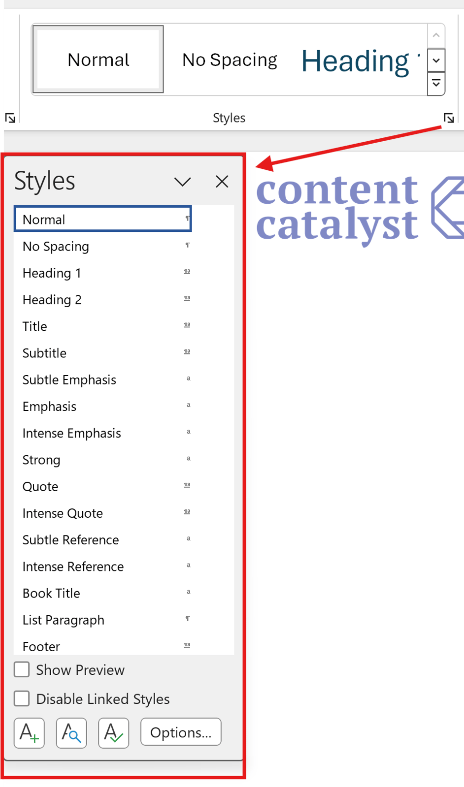 Customizable Microsoft Word Export Templates