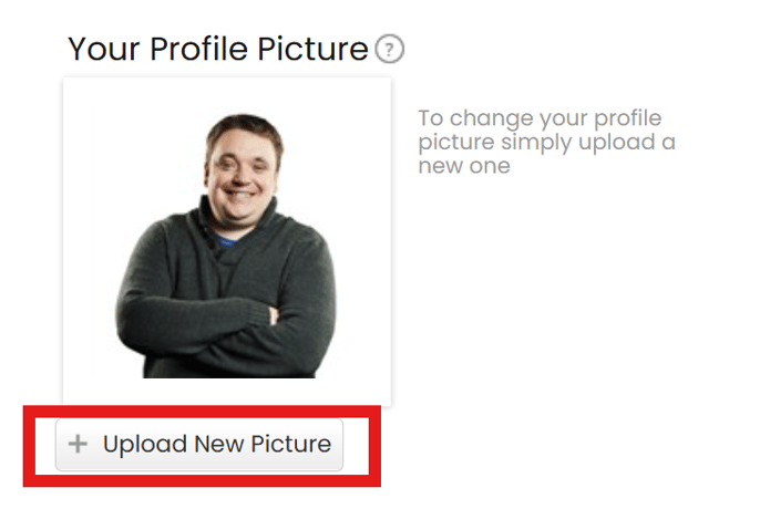User Profile Options